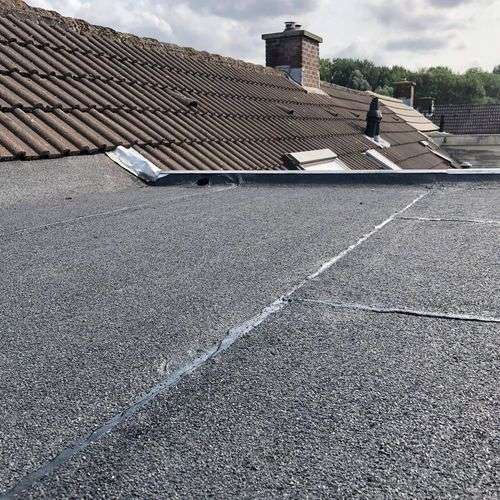 Nieuw plat dak gelegd in Groesbeek Nieuw plat dak gelegd in Groesbeek